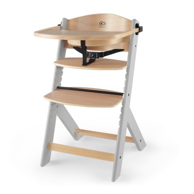 KINDERKRAFT Esszimmerstuhl Enock Grau aus Holz, Premium