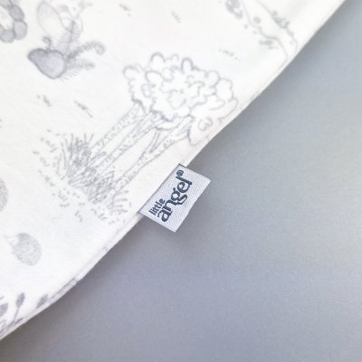 Maglietta sottile DR TISK Outlast® - prato bianco