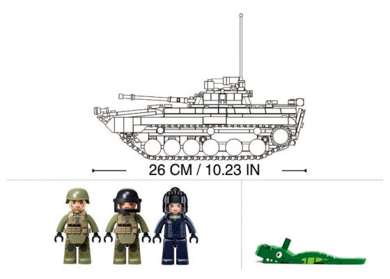 Sluban Bojno vozilo pehote BMP M38-B1136