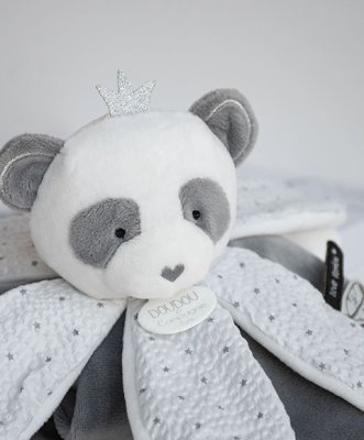 Doudou Set cadou - jucărie panda de pluș 26 cm