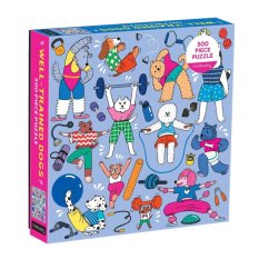 Mudpuppy Perros haciendo ejercicio 500 piezas