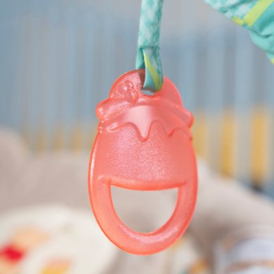 BRIGHT STARTS Vibrerend ligbed met de melodie van Winnie the Pooh Dots & Hunny 0 m+, tot 9 kg