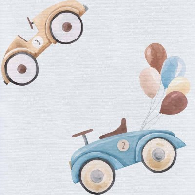 CEBA BABY Wickelunterlage Reise (40x60) Retro Cars