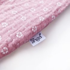 Spódnica kołowa - staroróżowe kwiatki