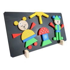 Detoa Magnetyczne puzzle Niedźwiedzie