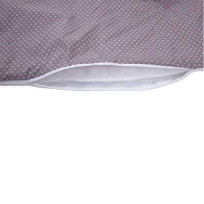 Couverture bébé à lacets dos rigide ANGEL - Outlast® - blanc