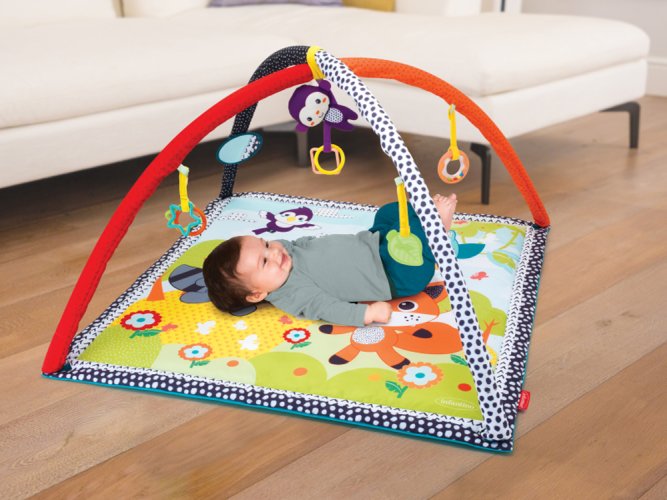 INFANTINO Coperta da gioco con trapezio Safari