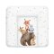 CEBA BABY Podložka přebalovací měkká (75x72) Basic Forest Friends
