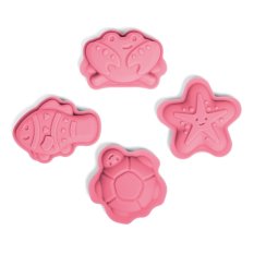 Bigjigs Toys Moules en silicone rose corail