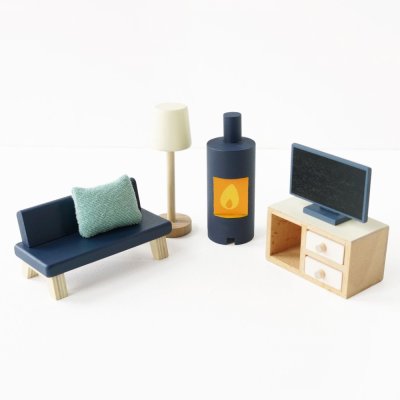 Le Toy Van Mobiliário Starter Conjunto Completo para Casa de Bonecas