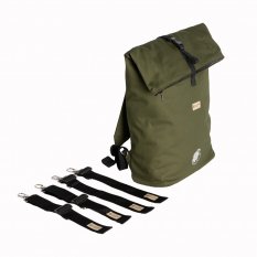 Monkey Mum® Integrovaný keprový batoh k nosítku Carrie - Barvy lesa