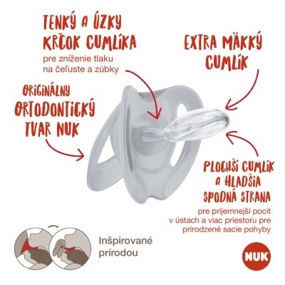 NUK Silikon-Schnuller Star Peppa Pig 0-6 m. 2 Stk.