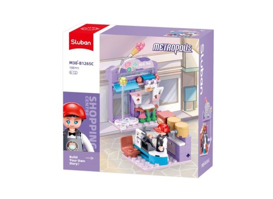 Sluban Metropolis M38-B1265C Dryckesbutik