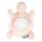 NATTOU Hračka plyšová želva Lapidou 4 aktivity 19 cm Pink