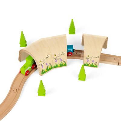 Bigjigs Rail Túnel Curvo