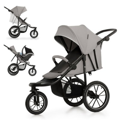 KINDERKRAFT Sportkinderwagen Helsi2 Grau