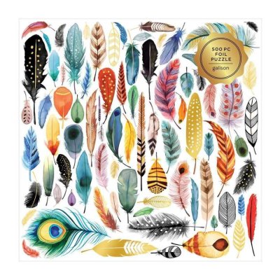 Galison Puzzle Federn 500 Teile