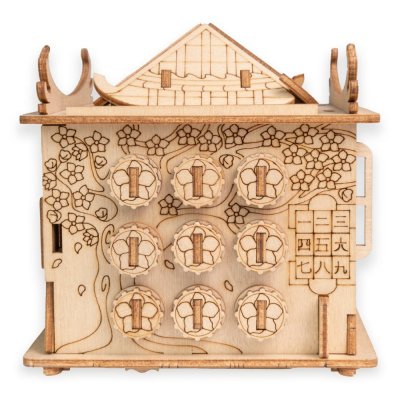 EscapeWelt Puzzle di legno Casa del Drago