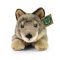 Rappa Plush wolf lying 20 cm ECO-FRIENDLY