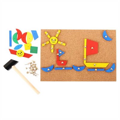 Bigjigs Toys Kreatywna gra w wbijanie