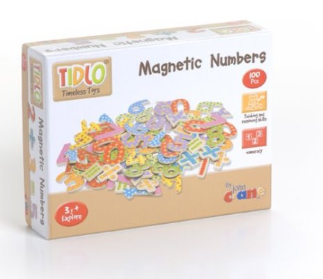 Tidlo Magnetische Holzzahlen 100 Stk.