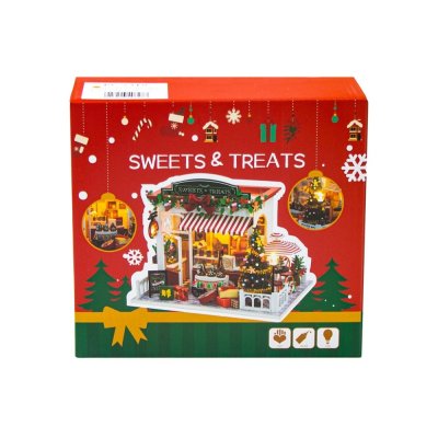 2Kids Toys Miniatură căsuță Cofetărie de Crăciun