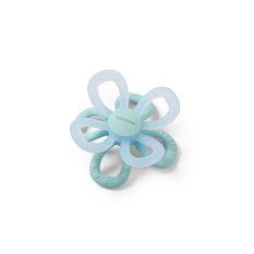 BABYONO Gryzak silikonowy Kwiatek - niebieski