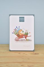 Doudou Darčeková sada Plyšová hračka maznáčik kravička Aneth 27 cm