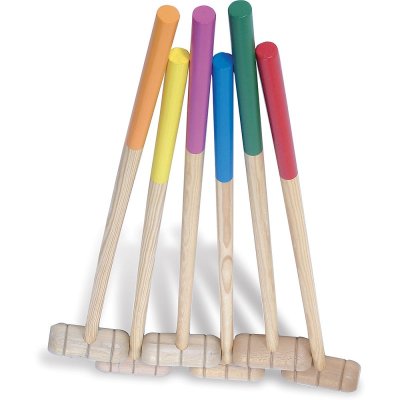 Vilac Croquet pour 6 joueurs avec sac