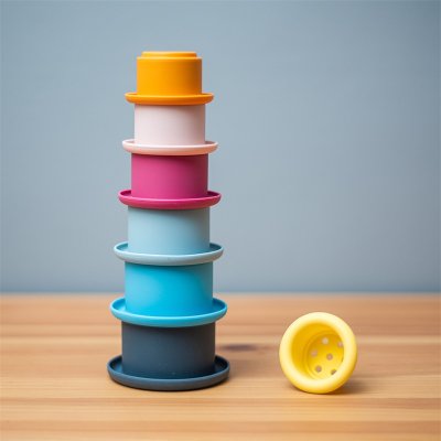 Bigjigs Toys Kubeczki do układania w stos