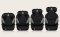 LIONELO Bilbarnstol Lars i-Size (100-150 cm) Black Grey