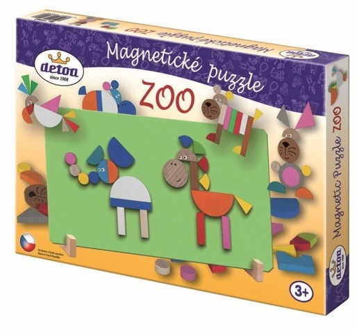 Puzzle magnetic ZOO