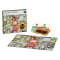 Petit Collage Puzzle robôs 100 peças com óculos 3D