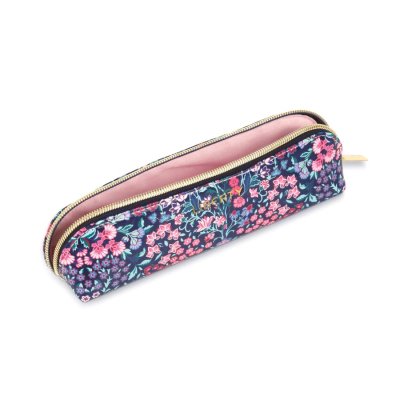 Trousse Galison Liberty Tanjore Gardens bleu