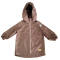 Monkey Mum® Six-pack jakna z raglan rokavi - temno rjava