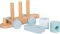 small foot Stapeltrein Hout blauw