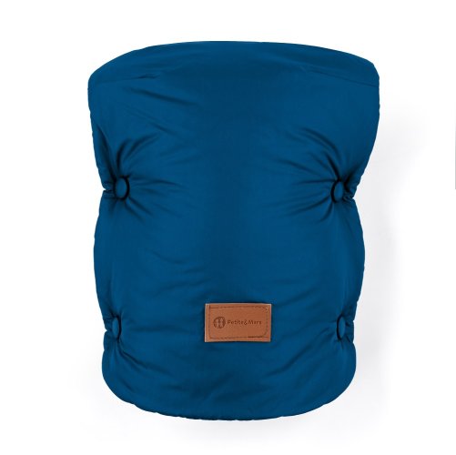Σετ χειμερινής τσάντας PETITE&MARS Jibot 3in1 + Γάντια καροτσιού Jasie Ocean Blue
