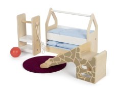 small foot Pohištvo za hiško za lutke Otroška soba