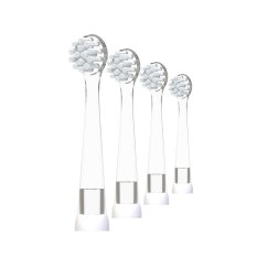 BOB A BOBEK Replacement head for sonic toothbrush 0-18 months, 4 pcs