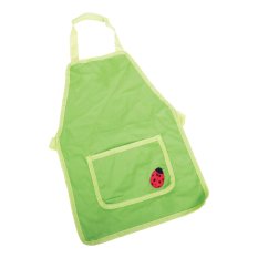 Bigjigs Toys Gartenschürze grün mit Marienkäfer