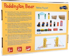 small foot Drewniana kolejka Paddington 43 elementy