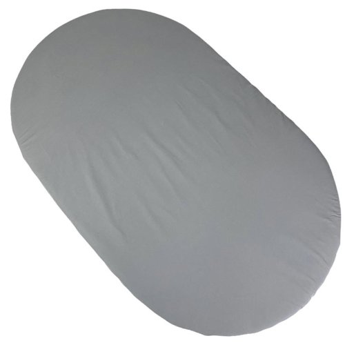 MIMIKO Drap pour matelas ovale Gris