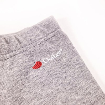 Pijama DR slip Outlast® - faixa cinza-laranja/mescla cinza