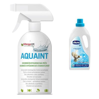 CHICCO Prostředek prací dětský, 1,5 l + AQUAINT 500 ml