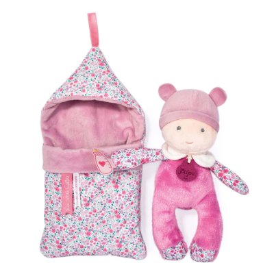 Doudou Jolijou Niemowlę w otulaczu 20 cm