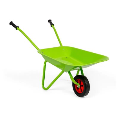 Bigjigs Toys Taczka ogrodowa zielona