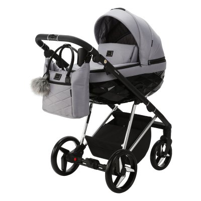 ADAMEX Wózek wielofunkcyjny Quantum Special Edition Grey/Silver