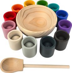 2Kids Toys Duga lopte i čašice 12 boja