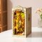 RoboTime 3D Puzzle Buchstütze Miniatur Haus Bastelei Blumen-Ecke