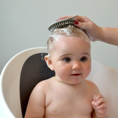 SHNUGGLE Kinderbürste Grau